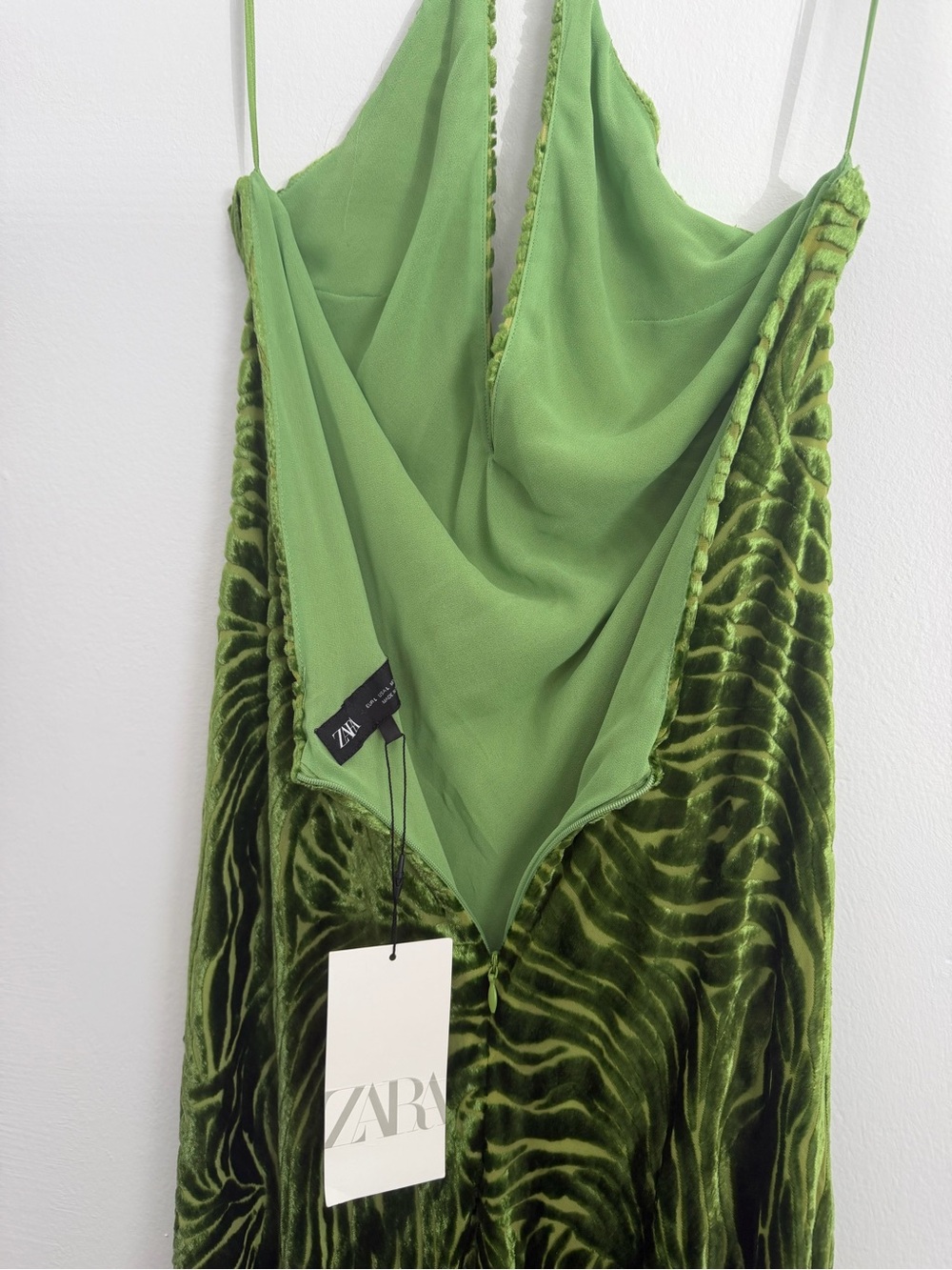 Zara Taupe/Brown Top Crop Cami Bustier Corset Spaghetti Strap With Black Trim - Picture 7 of 7